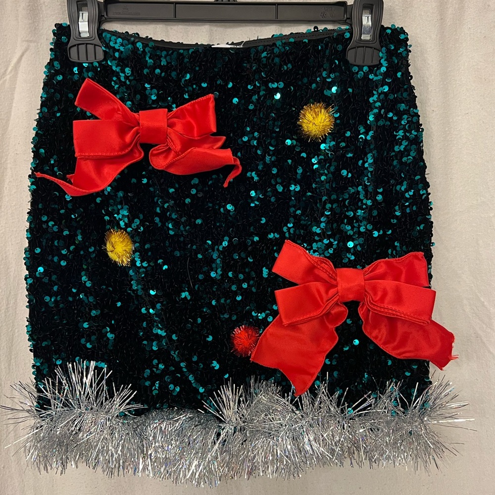 NWT Ugly Christmas Sweater Skirt